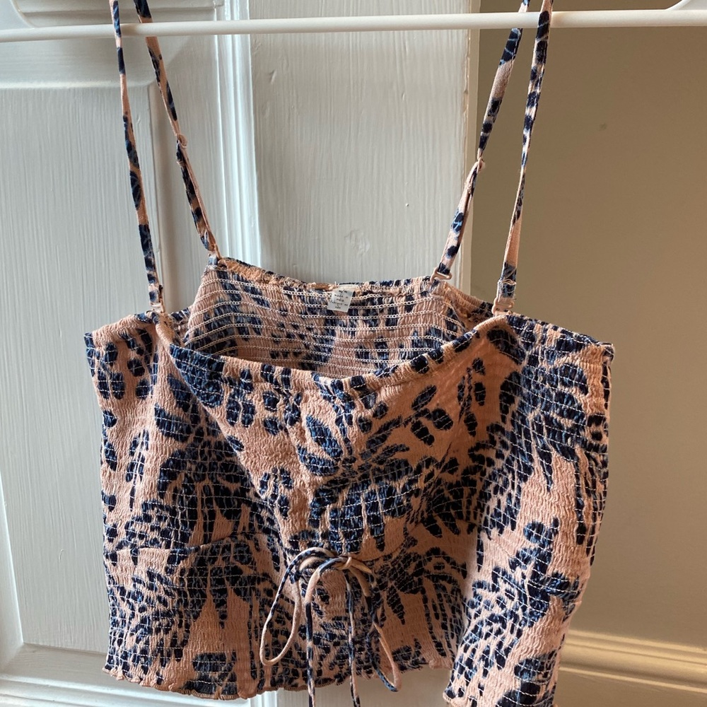 Cropped tube top